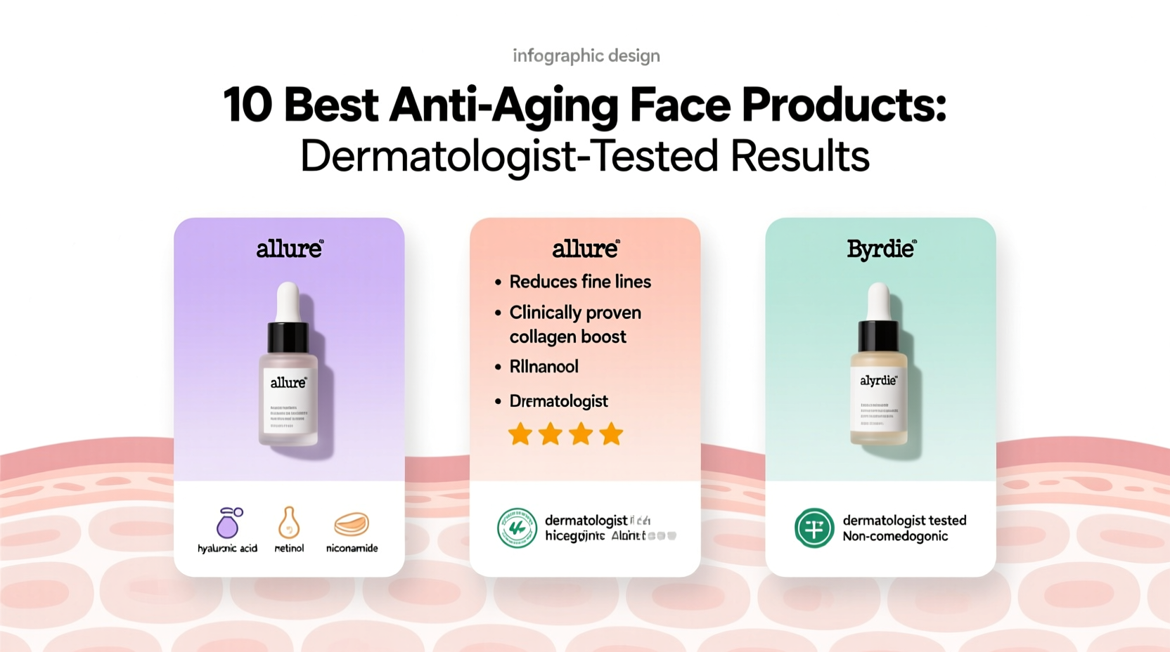 best anti aging face products