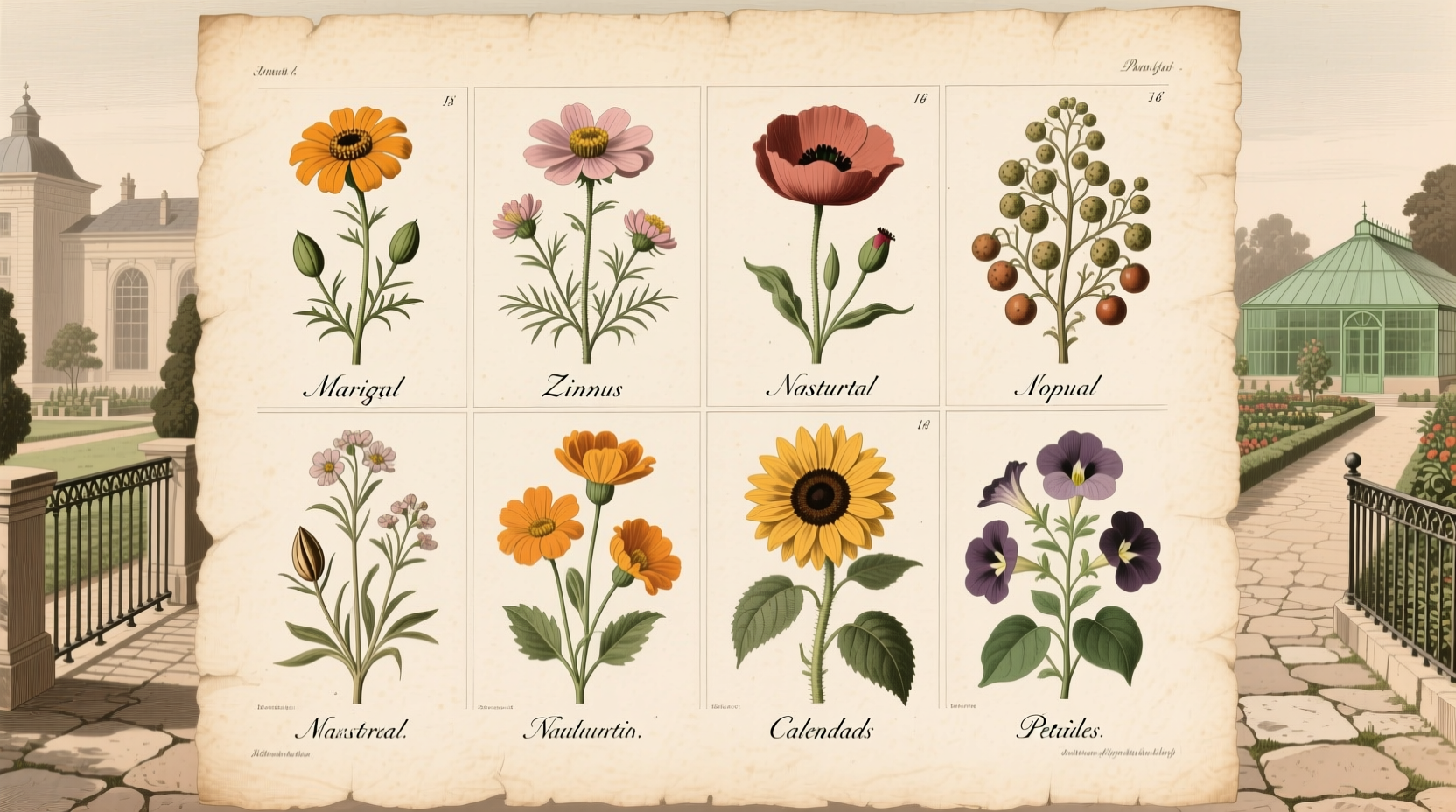 annual plants types