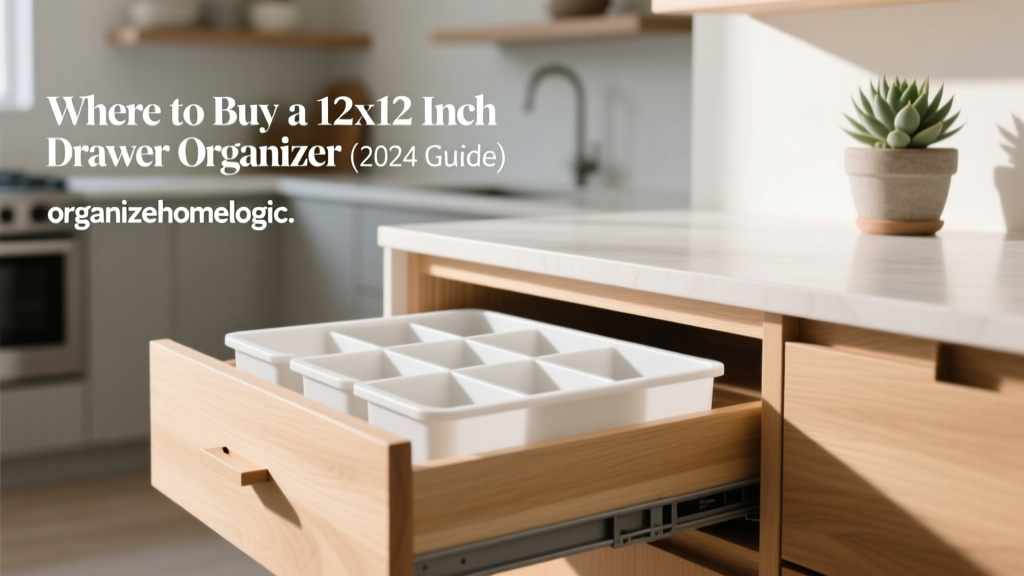 Where to Buy a 12x12 Inch Drawer Organizer (2024 Guide)