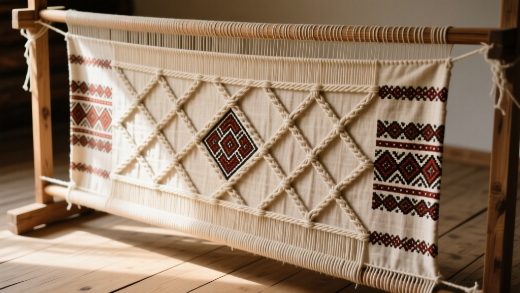 Loom-Width Slavic Rubakha and Romanian Ie Patterns 2026