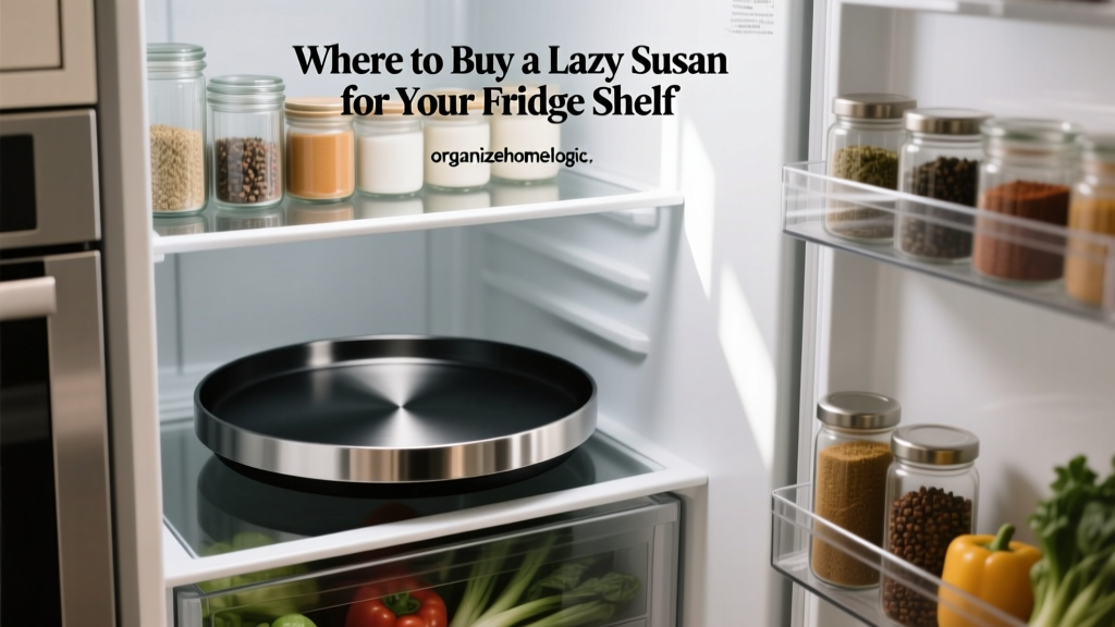 Where to Buy a Lazy Susan for Your Fridge Shelf