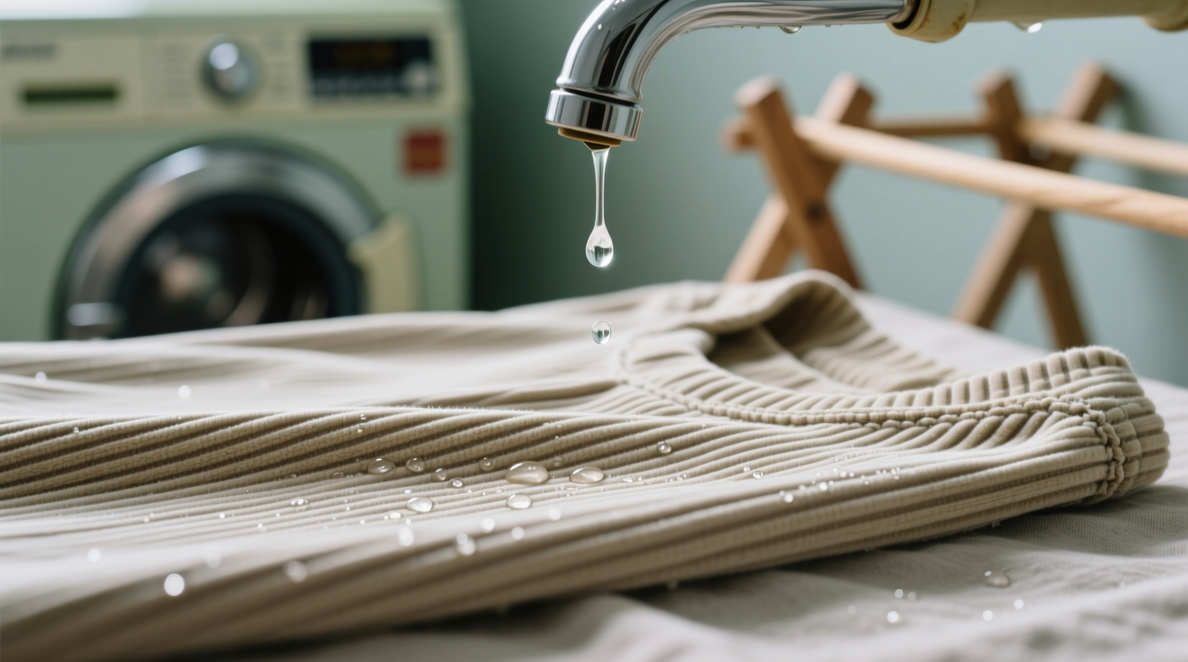 how to wash corduroy without crushing the wale
