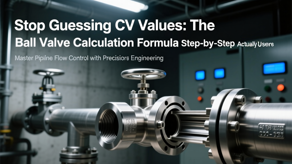 Ball Valve Cv Calculation Formula: Step-by-Step Guide