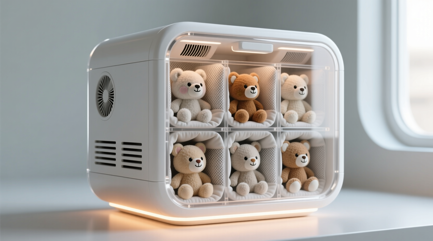 plushie closet storage no flattening no dust