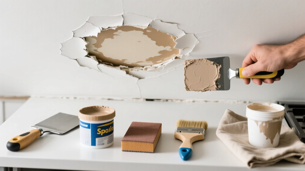 Fixing Water Stain on Kitchen Ceiling: Quick Repair Guide