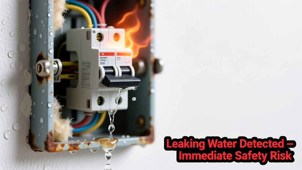 Breaker Hot to Touch & Leaking Water: Quick Diagnosis