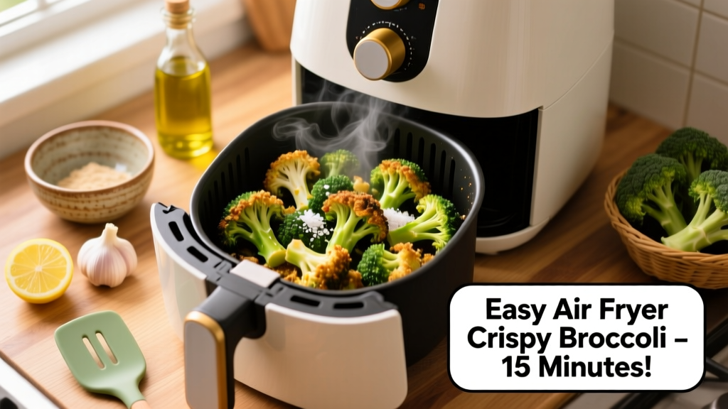 Healthy Broccoli Recipes for Air Fryer (Crispy & Easy!)