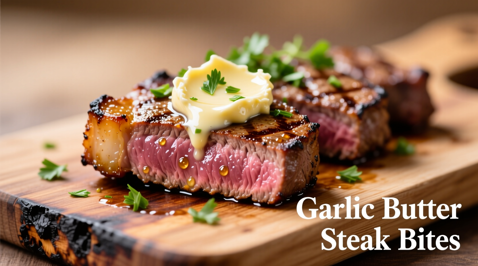 Perfect Steak Bites with Garlic Butter Recipe in 20 Minutes