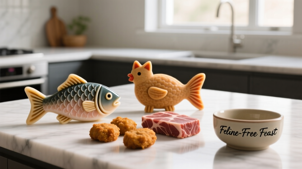 Safe, Nutritious Food Alternatives to Feline-Grade Pet Food: Evidence-Based Options for Cats with Dietary Restrictions