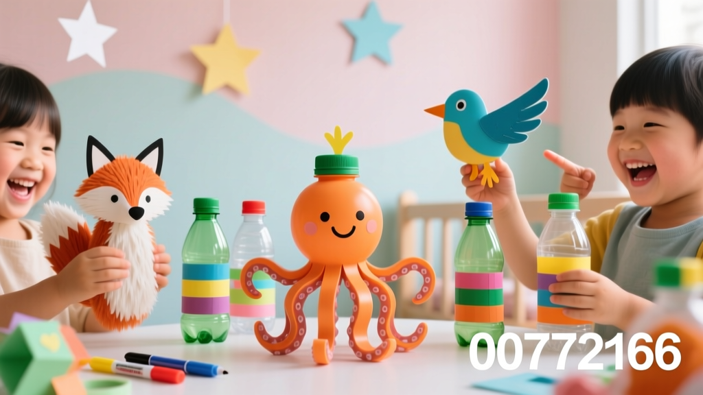 Plastic Bottle Crafts for Kids: Safe, Developmentally Appropriate Activities for Preschoolers (Ages 3–5)