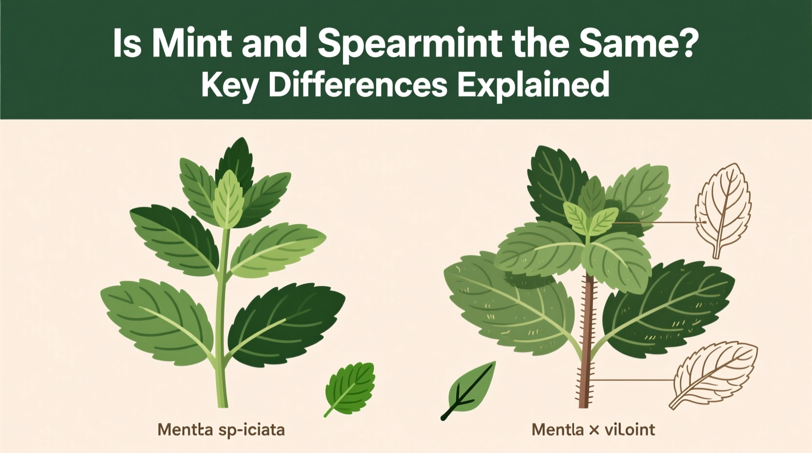 Mint vs Spearmint: 5 Key Differences | TheHomeSprouts