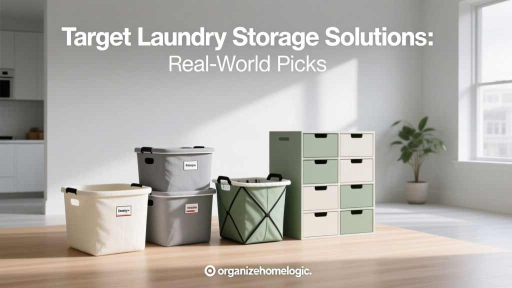 Target Laundry Storage Solutions: Real-World Picks