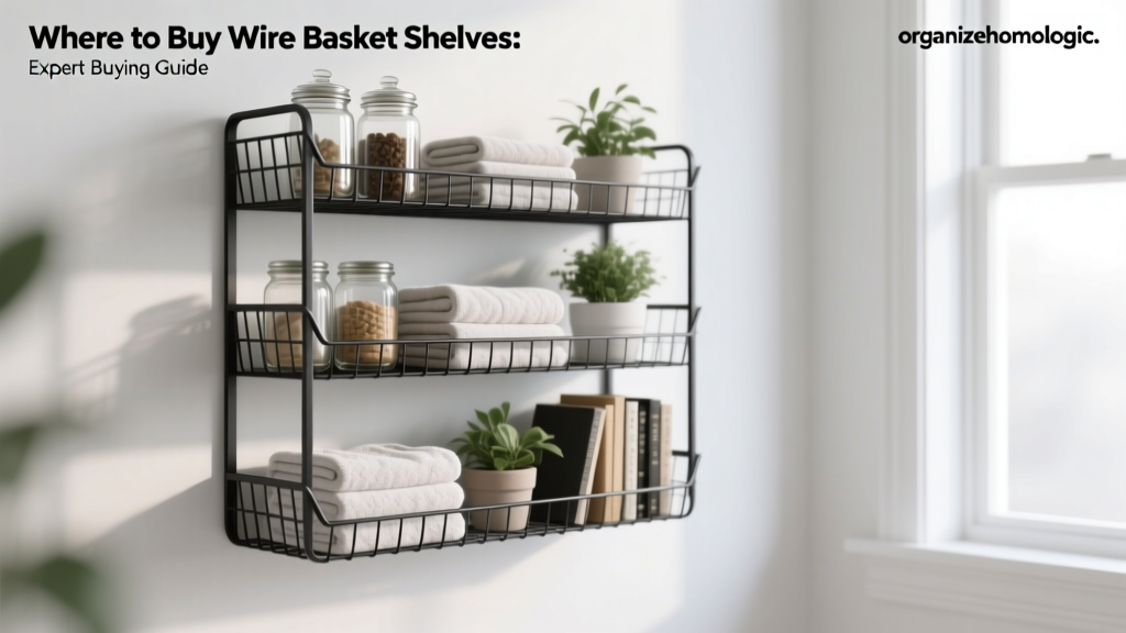 Where to Buy Wire Basket Shelves: Expert Buying Guide