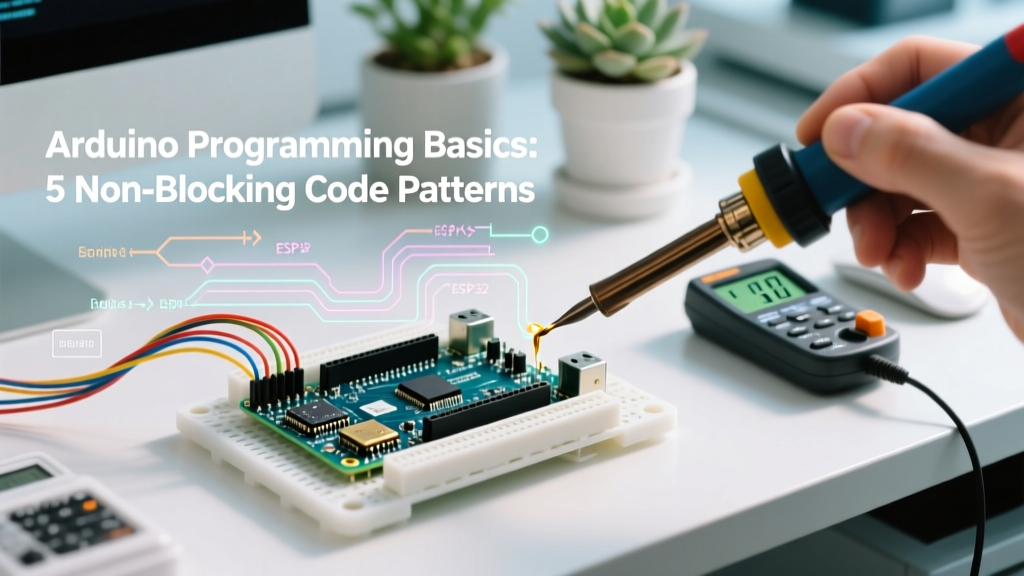 Arduino Programming Basics: 5 Non-Blocking Code Patterns