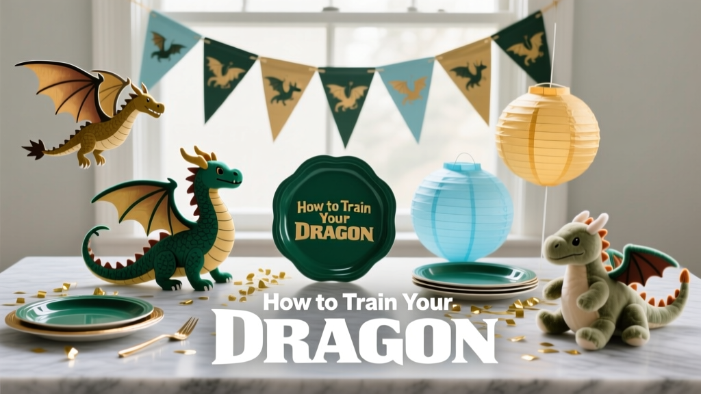 How to Train Your Dragon Birthday Party Supplies (2026)
