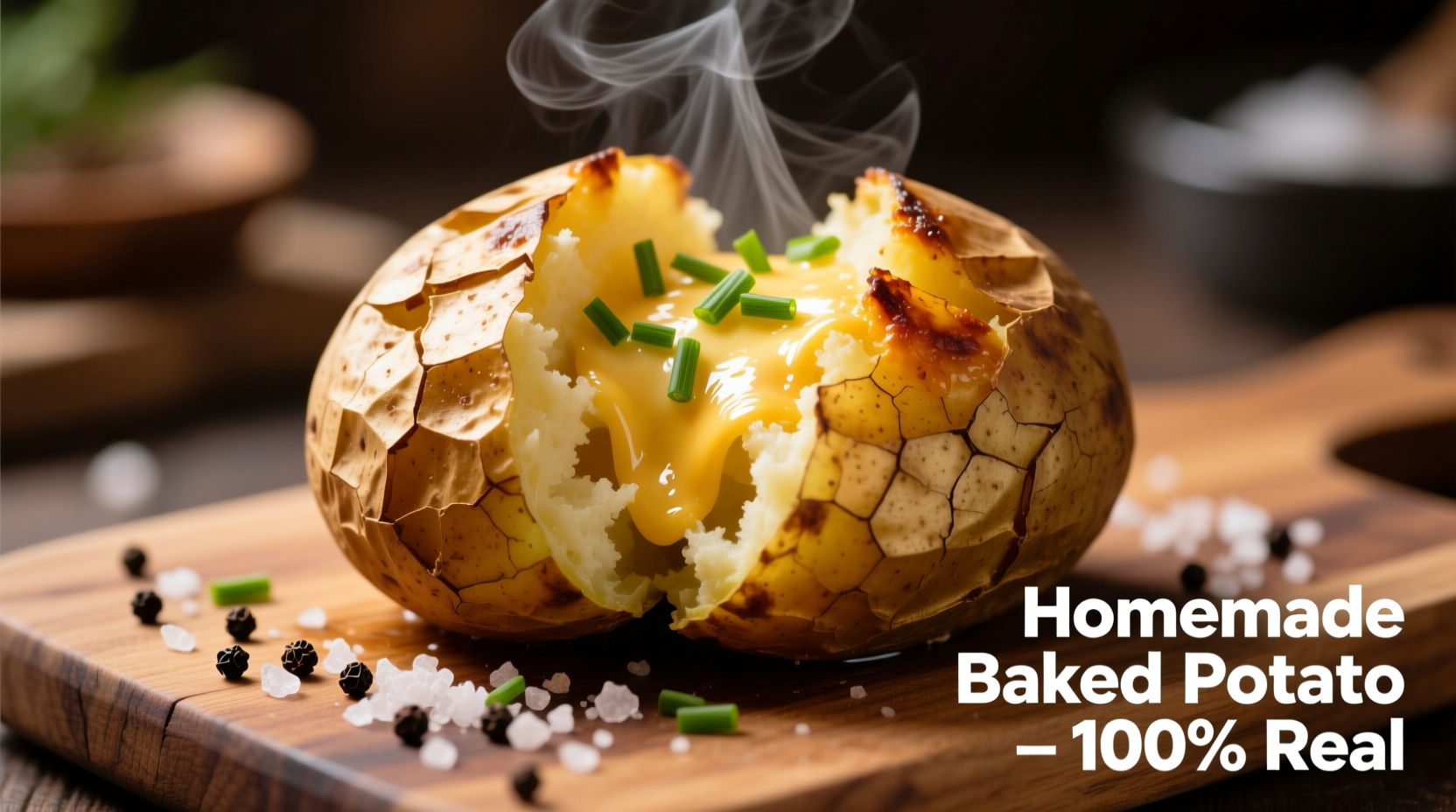 Perfect Roasted Baked Potatoes: Crispy Skin, Fluffy Inside