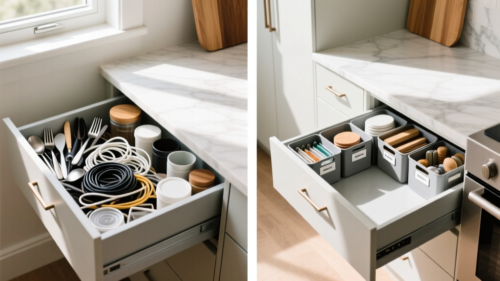 How to Declutter a Kitchen Junk Drawer in 12 Minutes (Tim...