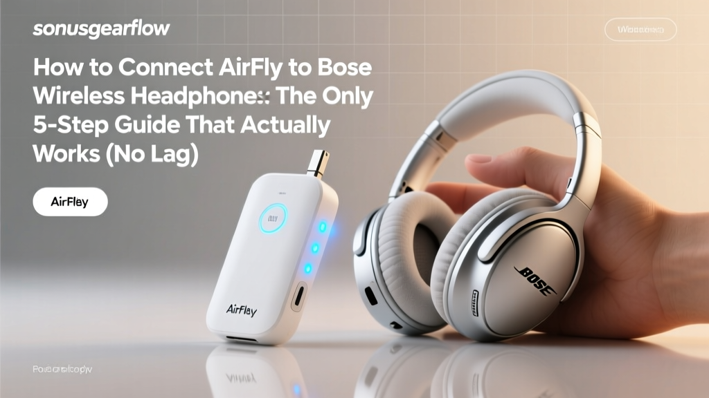AirFly to Bose Headphones: Fix Lag & Dropouts