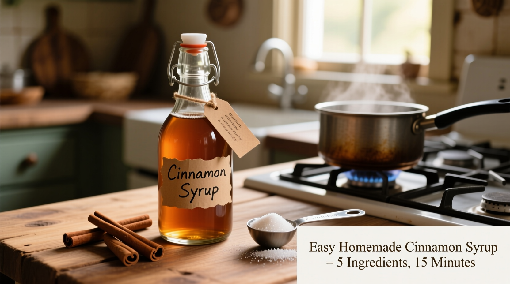 how to make cinnamon syrup at home