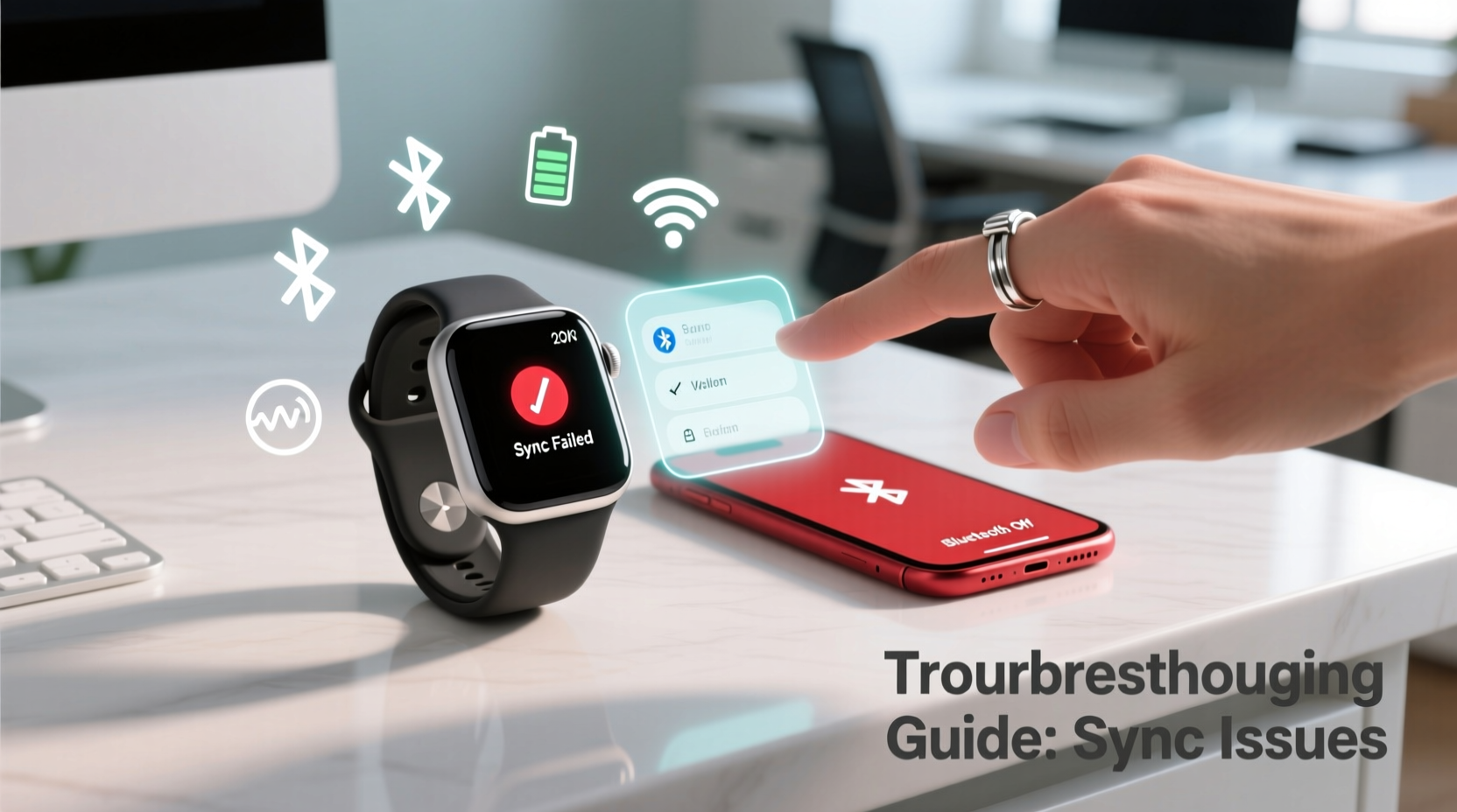 why is my smartwatch not syncing with my phone and how to troubleshoot