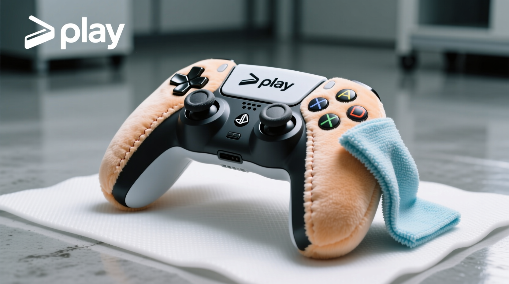 how to sanitize plush gaming controllers safely