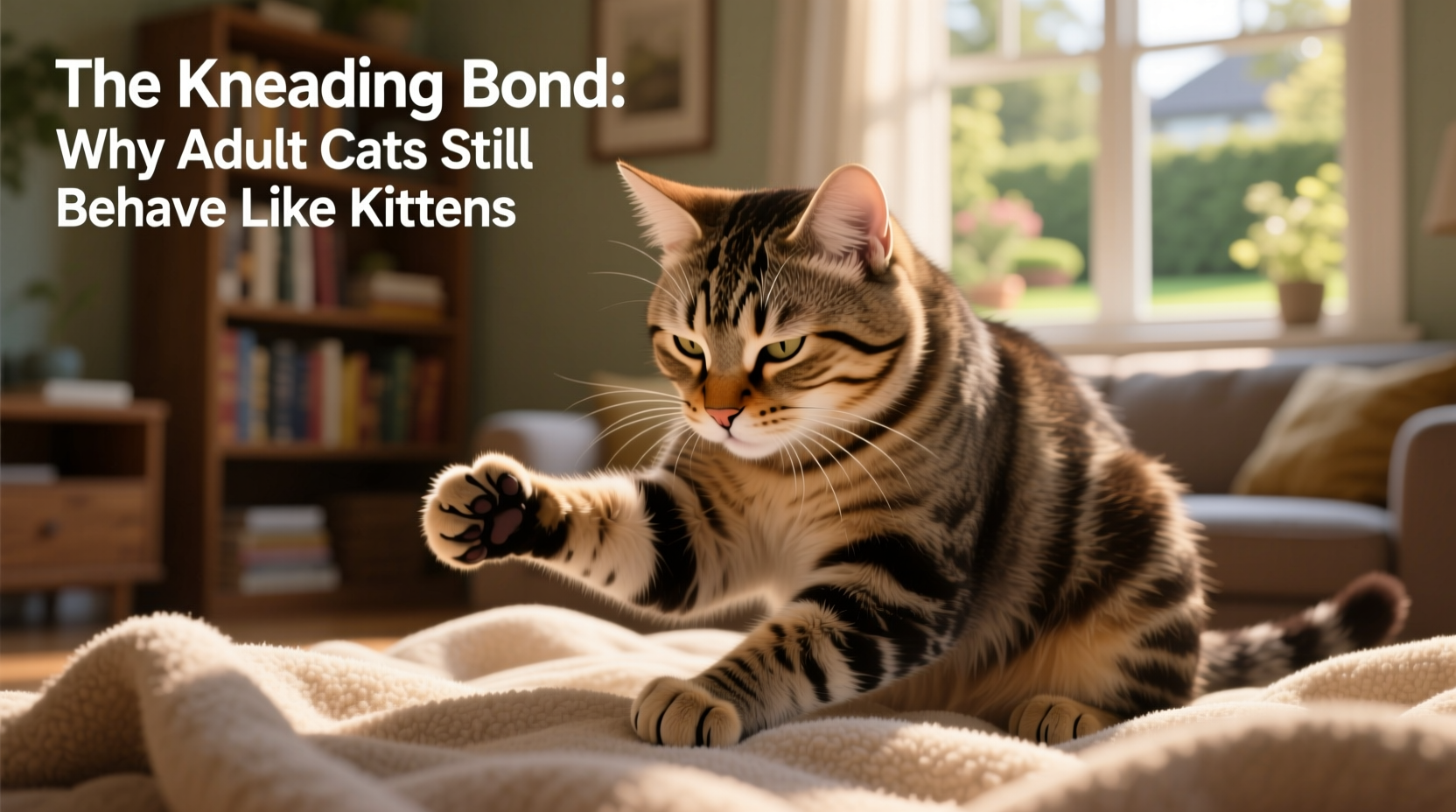 why do cats knead like kittens even when fully grown the bonding theory