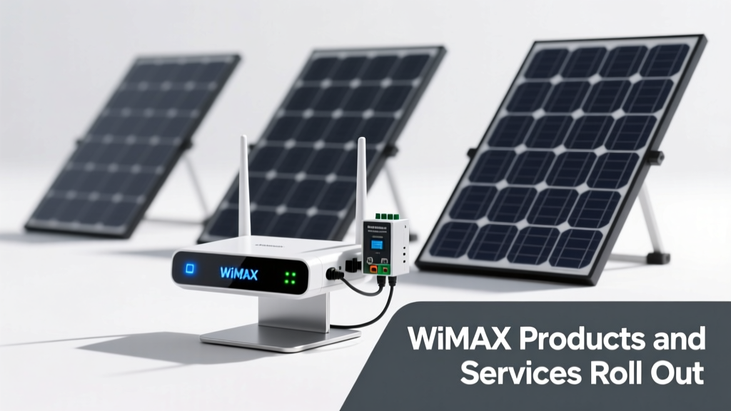WiMAX Products and Services Roll-Out: Real-World Deployment, Performance Metrics, and Energy-Efficient Integration