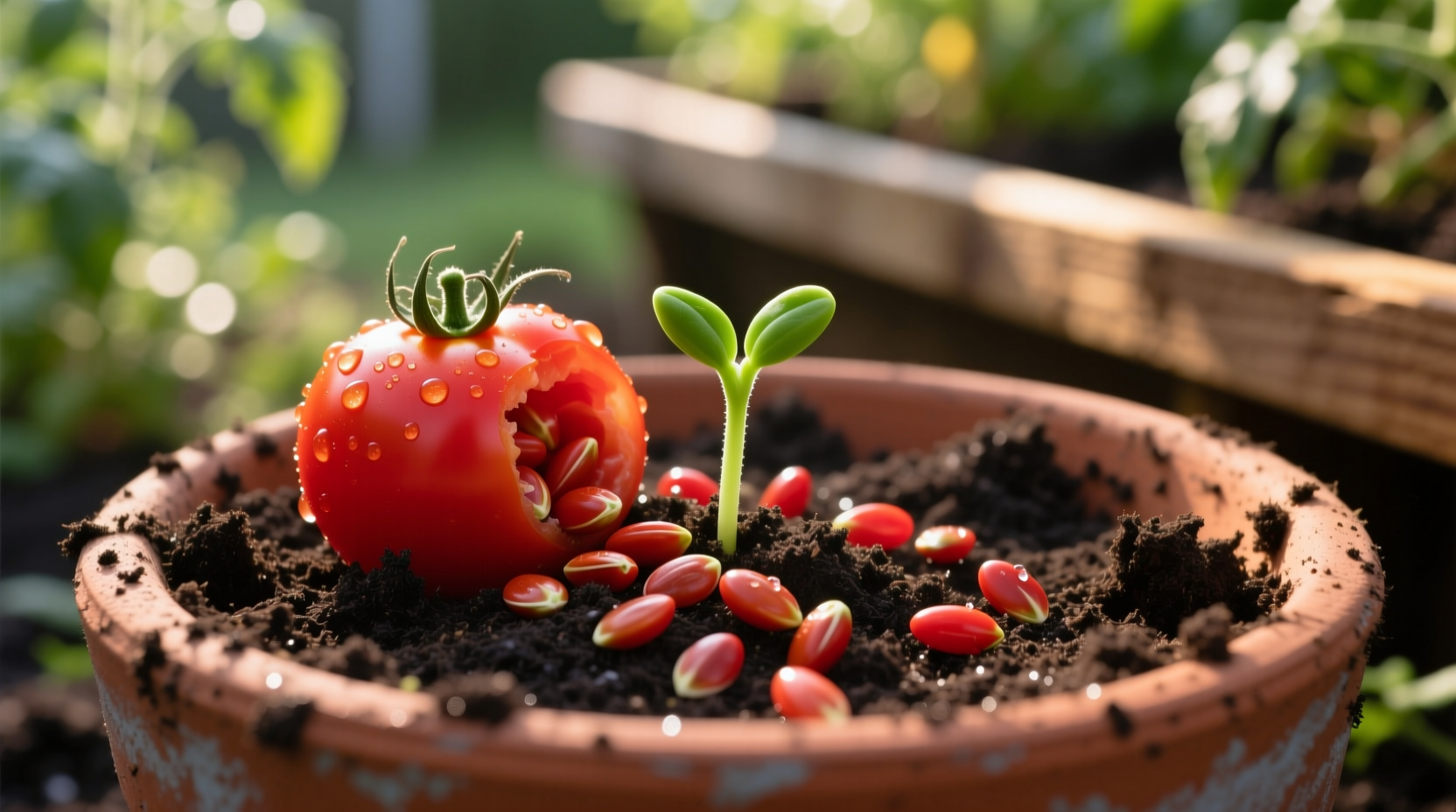 grow tomatoes from the seeds of the tomato you re eatin