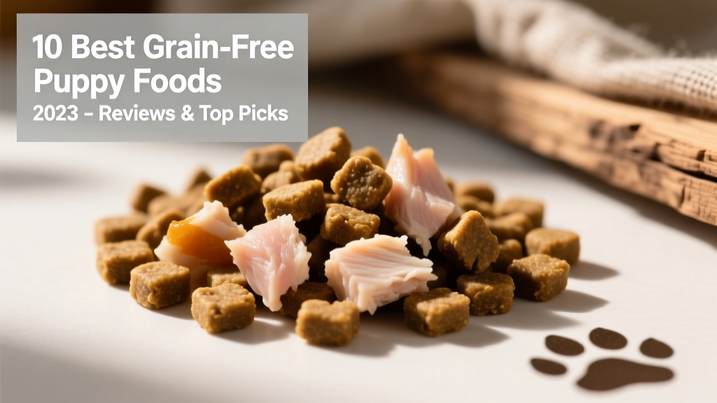Close-up of kibble showing simple, uniform pieces with visible protein chunks and no artificial colors or fillers