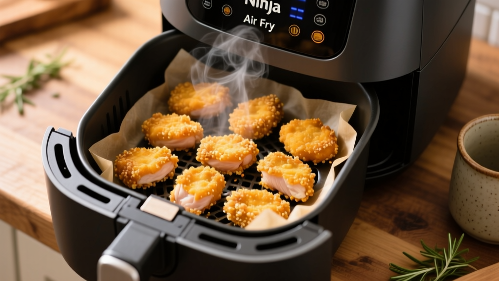 Perfect Frozen Chicken Nuggets in Ninja Air Fryer