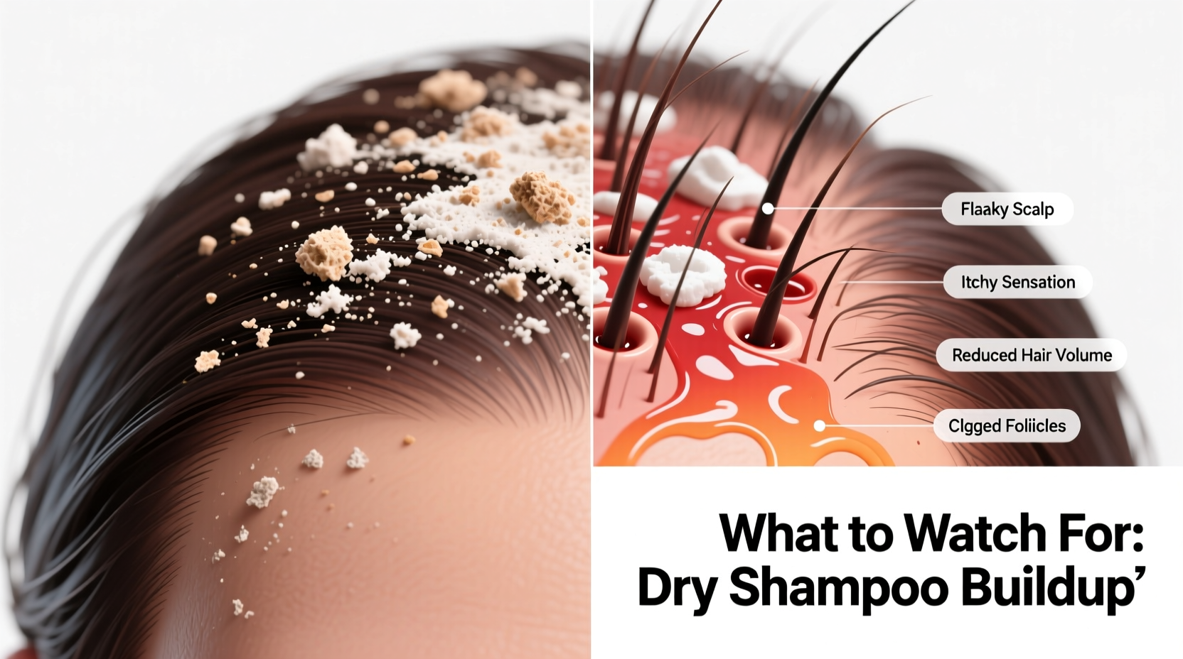 is dry shampoo causing your scalp buildup what to watch for