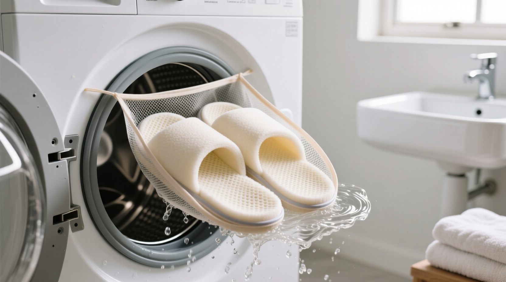 how to wash memory foam slippers safely