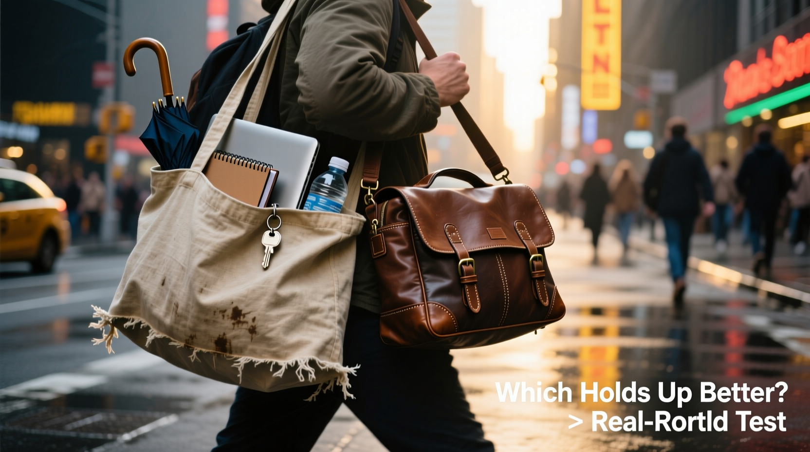 oversized tote vs structured satchel which holds up better during daily commutes