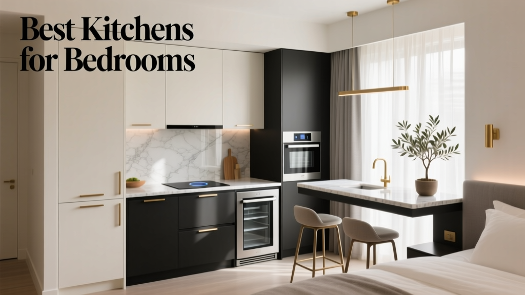 Best Kitchens for Bedroom: Compact, Safe, and Stylish Solutions for Sleep-Space Cooking