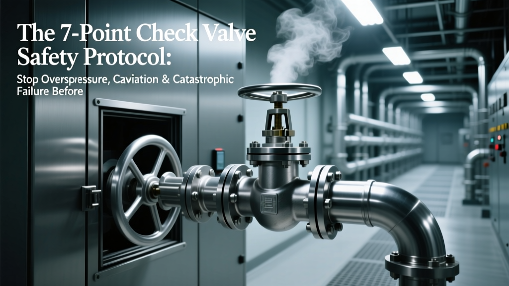 7-Point Check Valve Safety Protocol: Prevent Failure