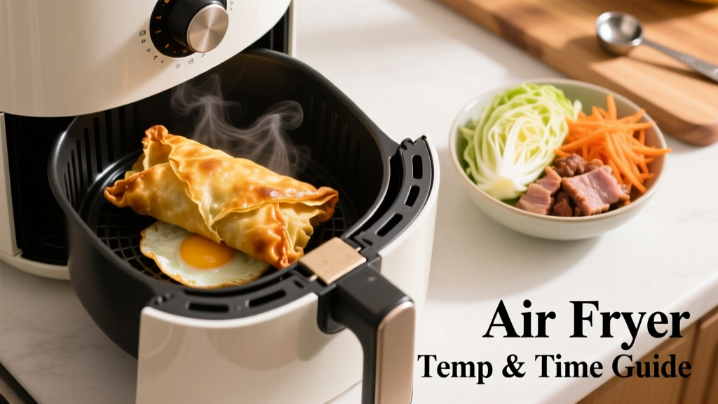 Frozen Egg Rolls in Air Fryer: Perfect Time & Temp Guide