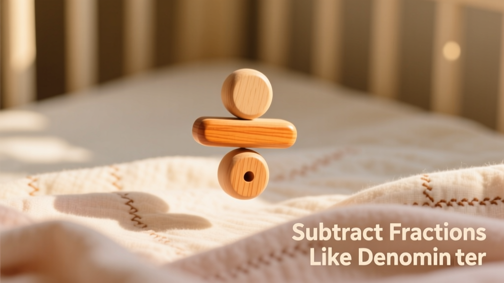 Subtracting Fractions with Like Denominators: A Clear, Step-by-Step Guide for Parents and Educators