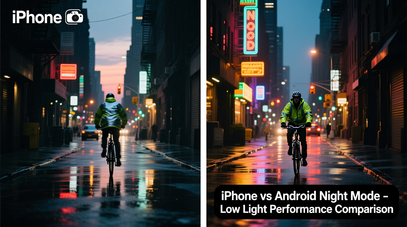iphone camera vs android night mode which captures clearer low light shots