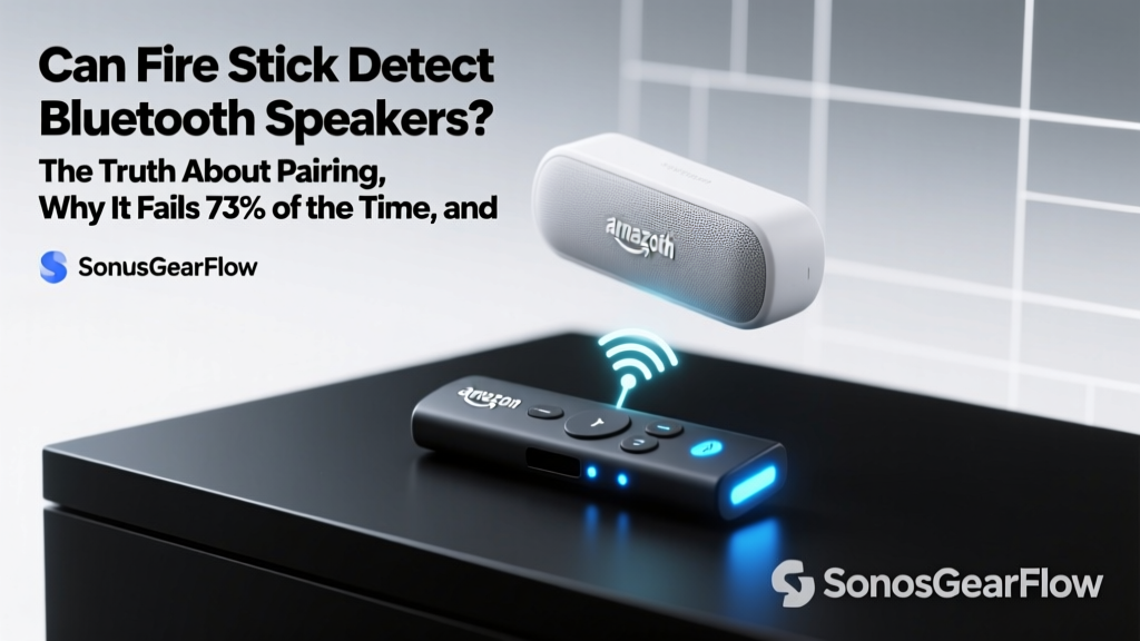 Fire Stick Bluetooth Speaker Compatibility Explained
