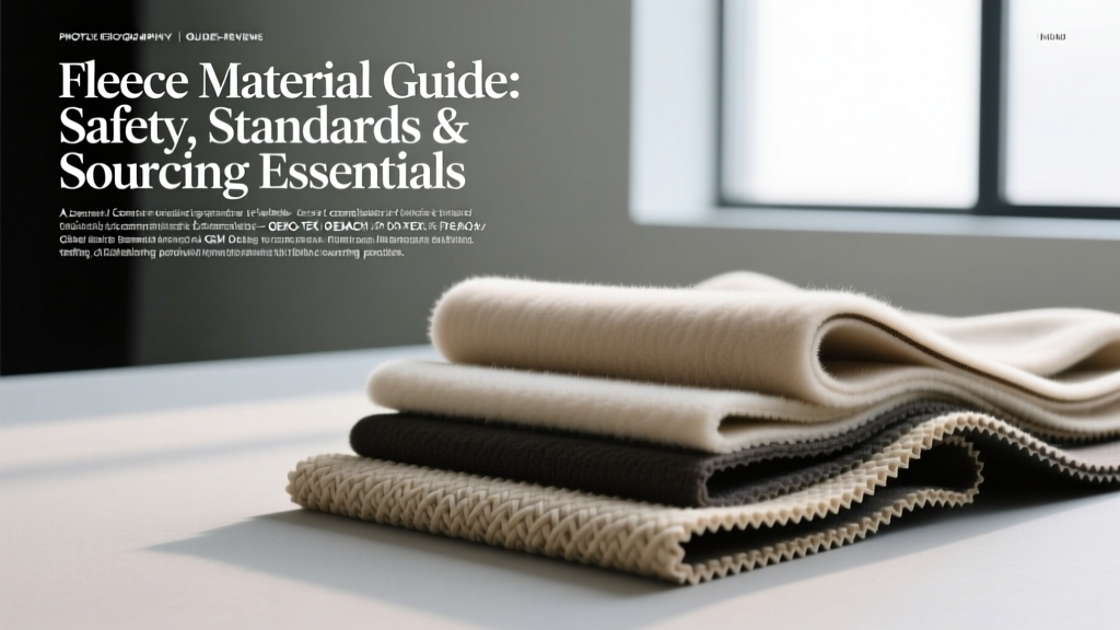 Fleece Material Guide: Safety, Standards & Sourcing Essentials