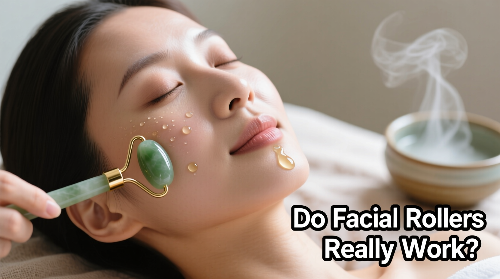 do facial rollers really work for depuffing and glowing skin