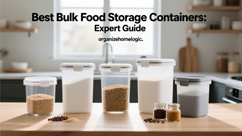 Best Bulk Food Storage Containers: Expert Guide