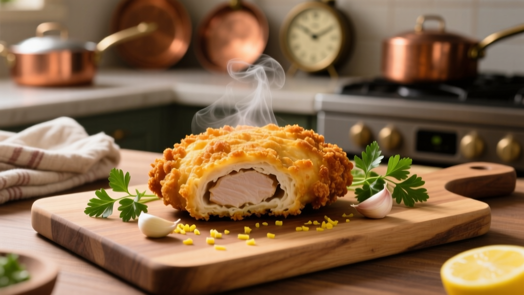 Frozen Chicken Kiev in Air Fryer: Crispy, Safe & Juicy