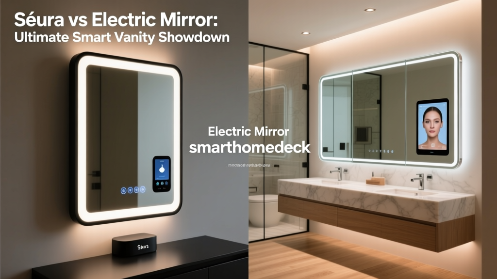 Séura vs Electric Mirror: Ultimate Smart Vanity Showdown