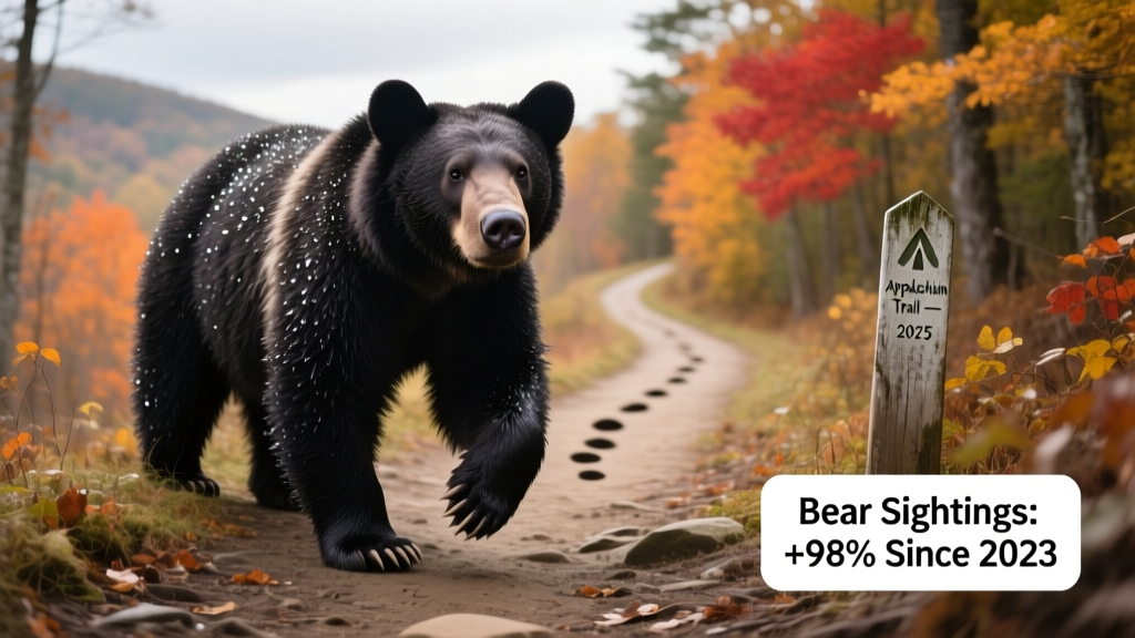 Bear Reports Nearly Doubled on the Appalachian Trail in 2025: What Hikers Need to Know Now