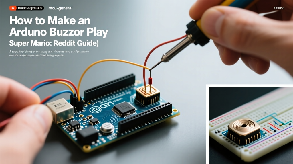 How to Make an Arduino Buzzer Play Super Mario: Reddit Guide