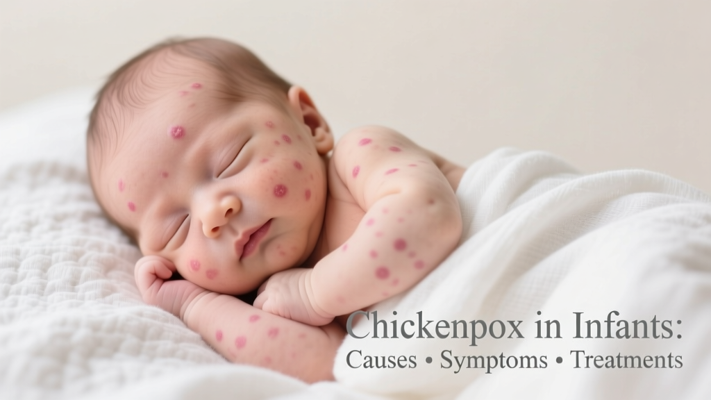 Chickenpox in Babies: 4 Causes, 5 Symptoms, and 6 Evidence-Based Treatments