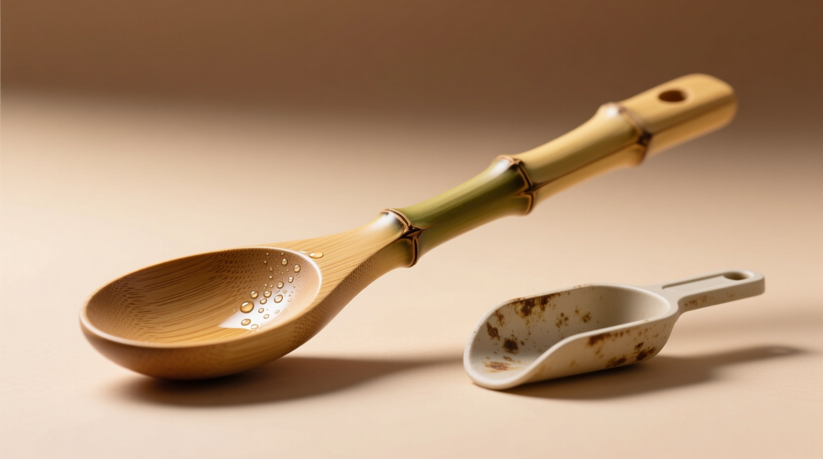 eco friendly cleaning tips bamboo vs compostable scoops