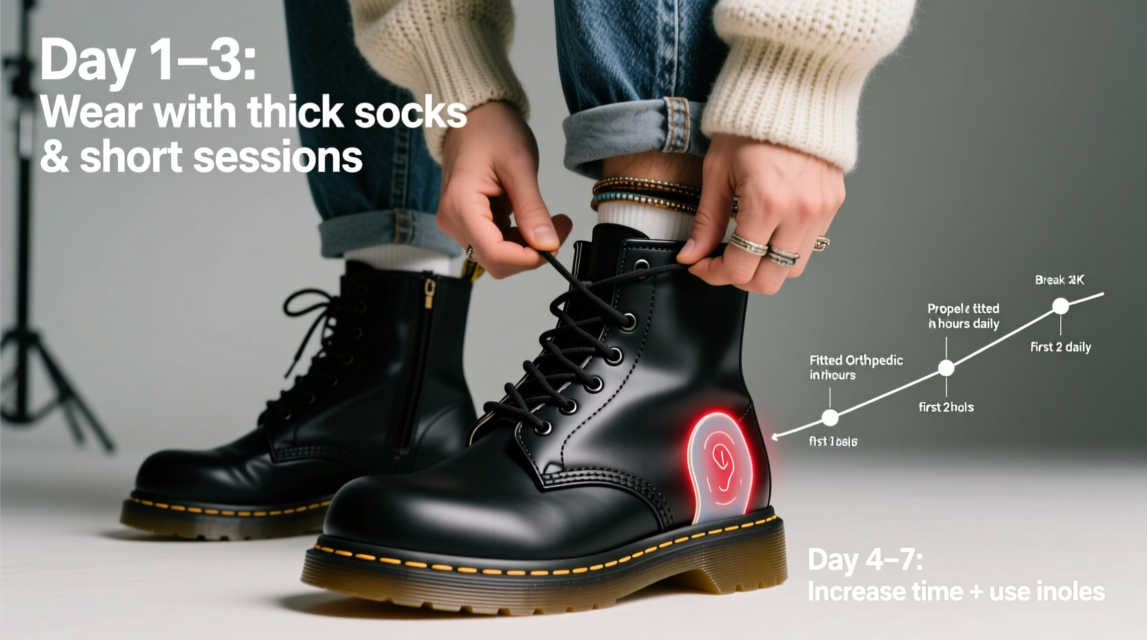 how to style doc martens without getting blisters break in guide