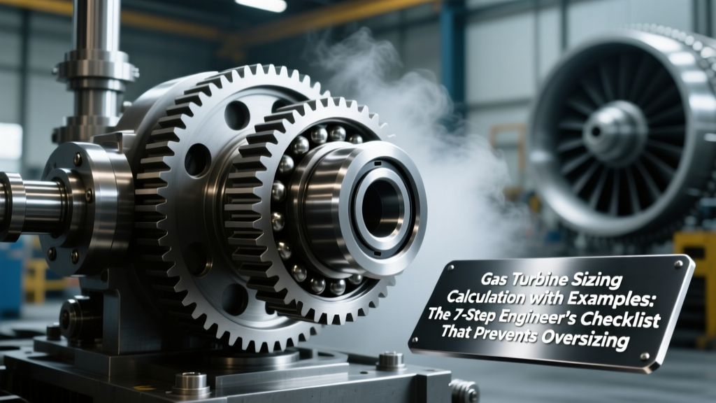 Gas Turbine Sizing: 7-Step Engineer’s Checklist